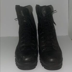 Bates Rugged Black leather Combat Boots